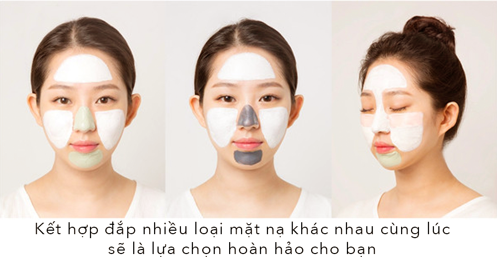 Kết hợp đắp nhiều loại mặt nạ khác nhau cùng lúc sẽ là lựa chọn hoàn hảo cho bạn. Khám phá cách chăm sóc cho da dầu, 10 bước dưỡng da thần thánh và bí quyết dưỡng da Hàn Quốc để sở hữu làn da đẹp như gái Hàn.