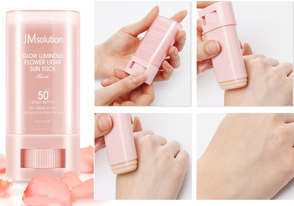 Nghía qua 5 cao thủ bình dân trong làng kem chống nắng tốt nhất với sản phẩm JMsolution Glow Luminous Flower Light Sun Stick mang chỉ số SPF 50, PA++++, bảo vệ làn da hiệu quả, phù hợp với nhu cầu của nhiều người mà không quá tốn kém.