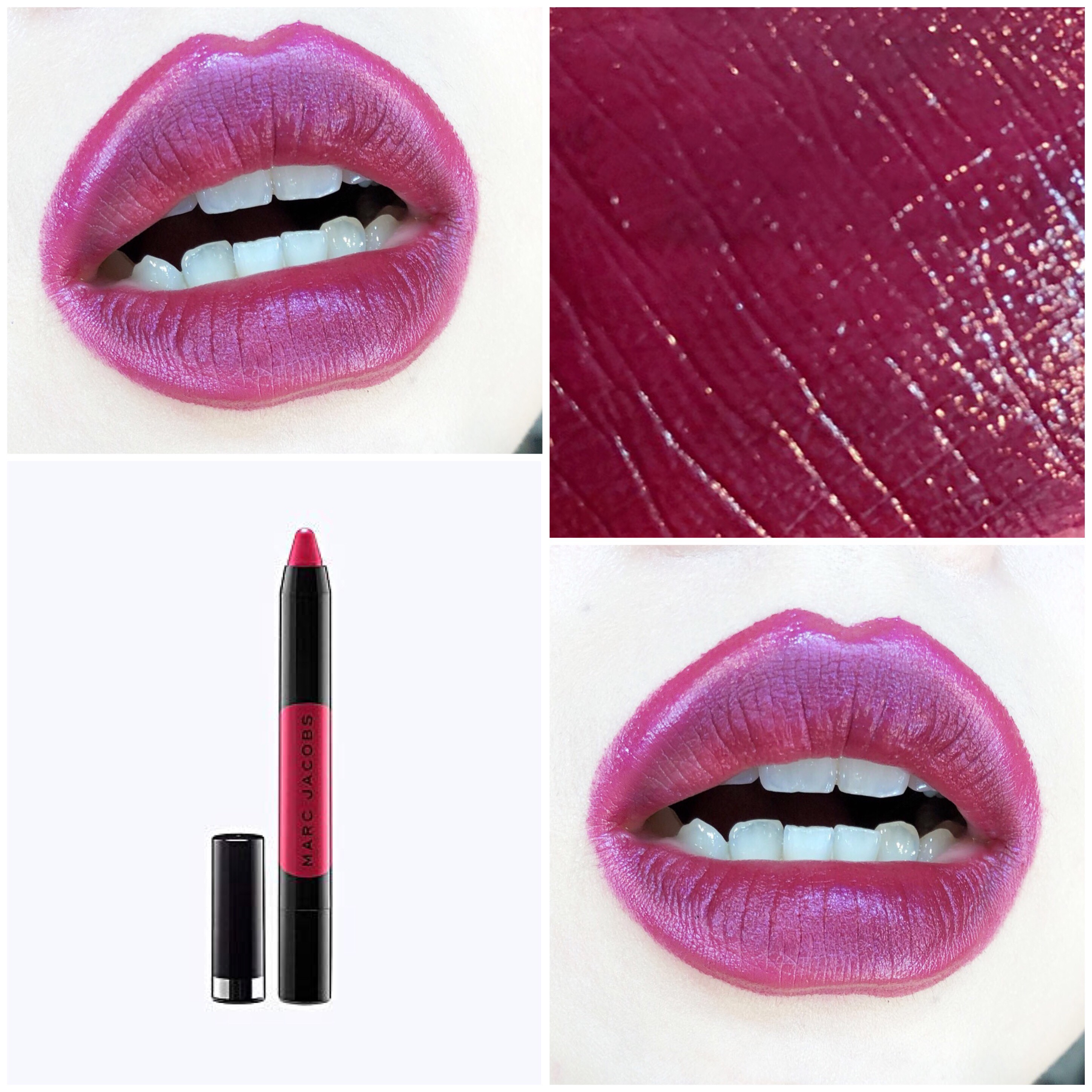 Màu son nổi bật từ set "Give Me More Lips" tại Sephora, thể hiện xu hướng trang điểm đơn giản và các mỹ phẩm trang điểm yêu thích. Hình ảnh thể hiện rõ sắc độ và độ bóng của son môi.