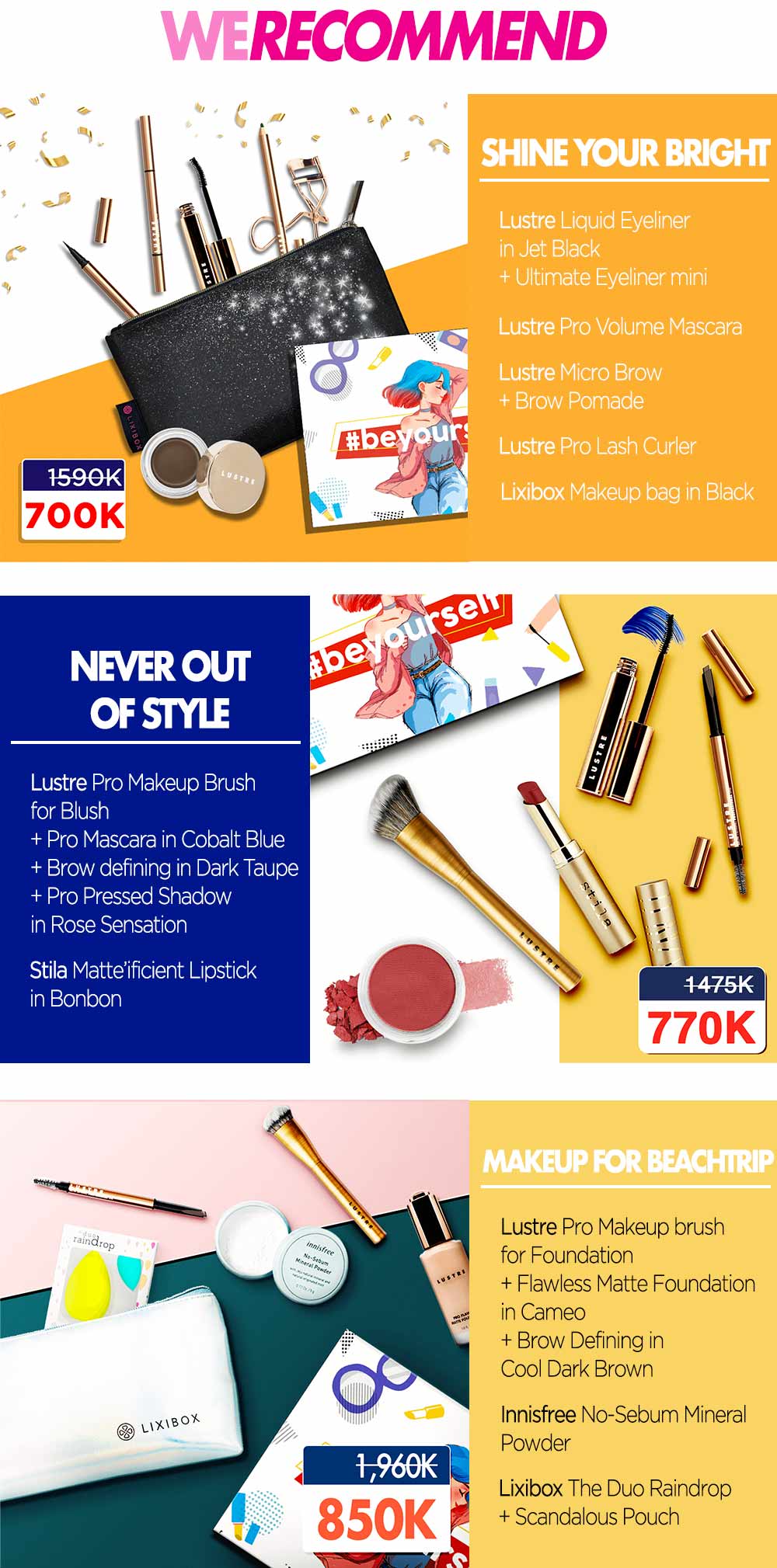 Gợi ý quà tặng ý nghĩa bày tỏ yêu thương đến phái đẹp vào dịp 20/10. Chào đón mùa yêu thương, tìm hiểu các gợi ý quà tặng từ Lixibox, từ bộ trang điểm đến sản phẩm chăm sóc sắc đẹp, đảm bảo khiến nàng thích mê.