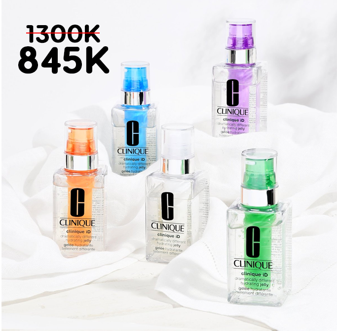 Bộ sản phẩm Clinique ID giảm giá từ 1300K còn 845K, kèm theo trang trí bắt mắt, mang đến cơ hội sở hữu các sản phẩm dưỡng da siêu chất lượng trong chương trình Black Friday tại Lixibox với GWP hấp dẫn.