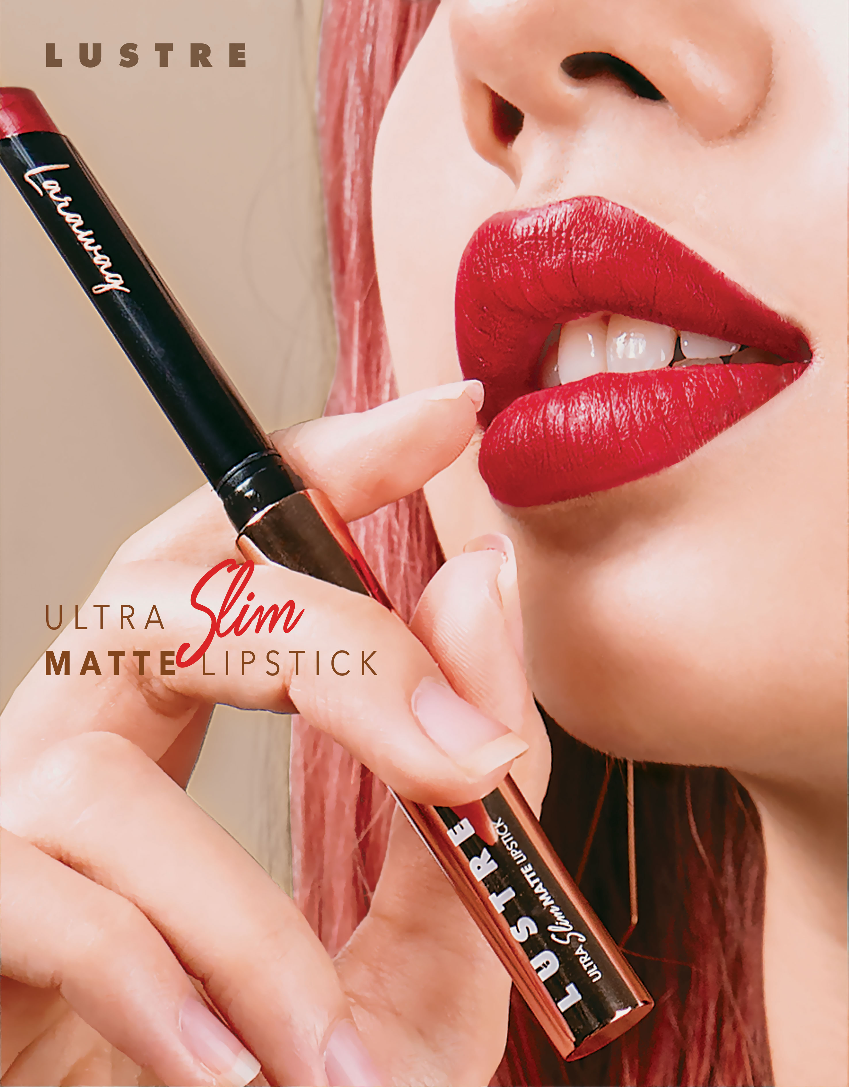 Thỏi son môi Lustre Ultra Slim Matte mang đến vẻ đẹp quyến rũ với màu sắc đậm và chất son mịn màng. Tham khảo bài viết của Lixibox về top 5 son môi hot nhất năm 2019 cho mùa lễ hội cuối năm.