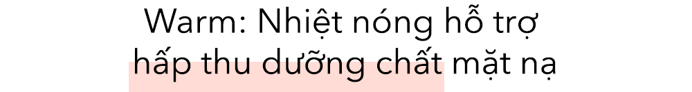 Nhiệt nóng hỗ trợ hấp thu dưỡng chất mặt nạ, giúp tối đa hóa hiệu quả trong quy trình dưỡng da với máy đẩy tinh chất Halio Ion. Khám phá lý do tại sao sản phẩm này trở thành xu hướng trong cộng đồng skincare tại Lixibox.