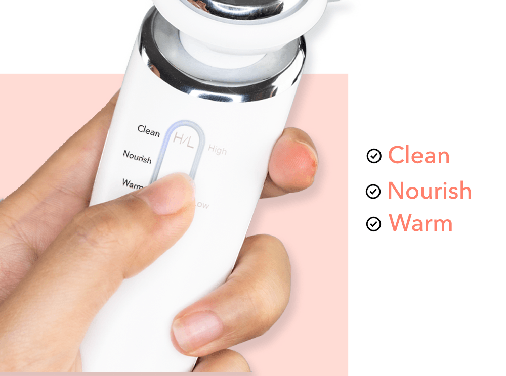 Máy đẩy tinh chất Halio Ion với chức năng Clean, Nourish và Warm, giúp tăng cường hiệu quả quy trình dưỡng da, mang lại làn da mịn màng và trắng sáng. Khám phá sản phẩm skincare này cùng Lixibox để sở hữu làn da khỏe đẹp.
