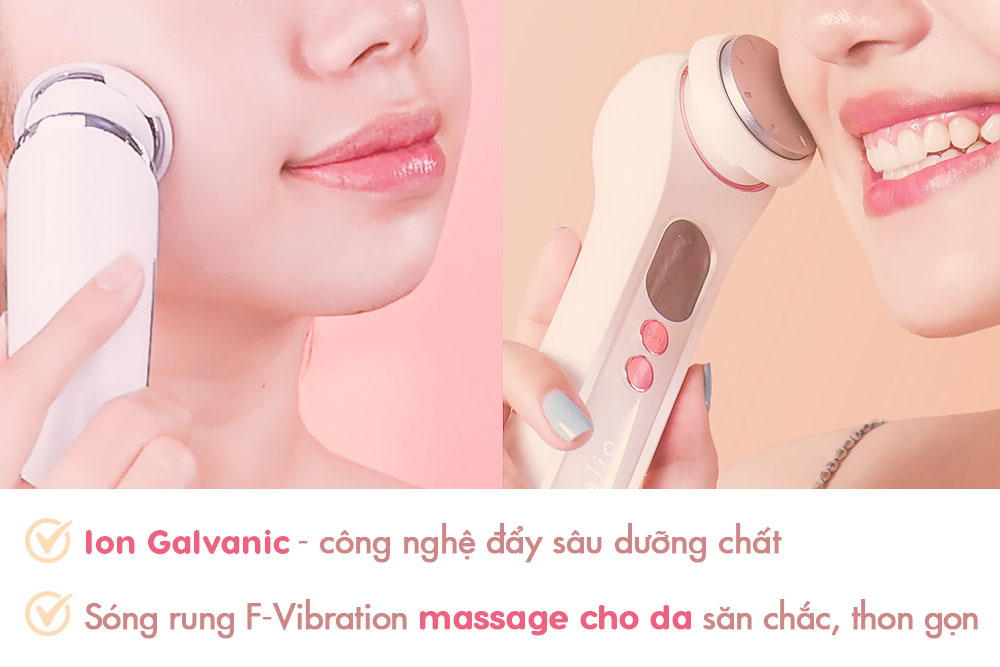 Máy đẩy tinh chất Halio được giới thiệu với công nghệ Ion Galvanic và sóng rung F-Vibration, giúp thẩm thấu sâu các sản phẩm chăm sóc da. Bài viết so sánh Halio Ion và Halio Ion Hot & Cool, điểm nổi bật trong ngành skincare.