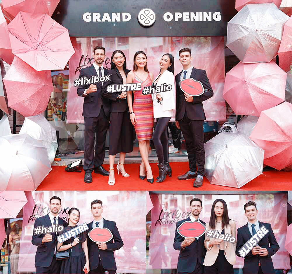 Hội chân dài The Face gồm Diệp Linh Châu, Thu Anh Hồ và Tuyết Như check-in tại Lixibox Phan Xích Long trong không gian lung linh, cùng các thương hiệu làm đẹp đẳng cấp nhân dịp khai trương.