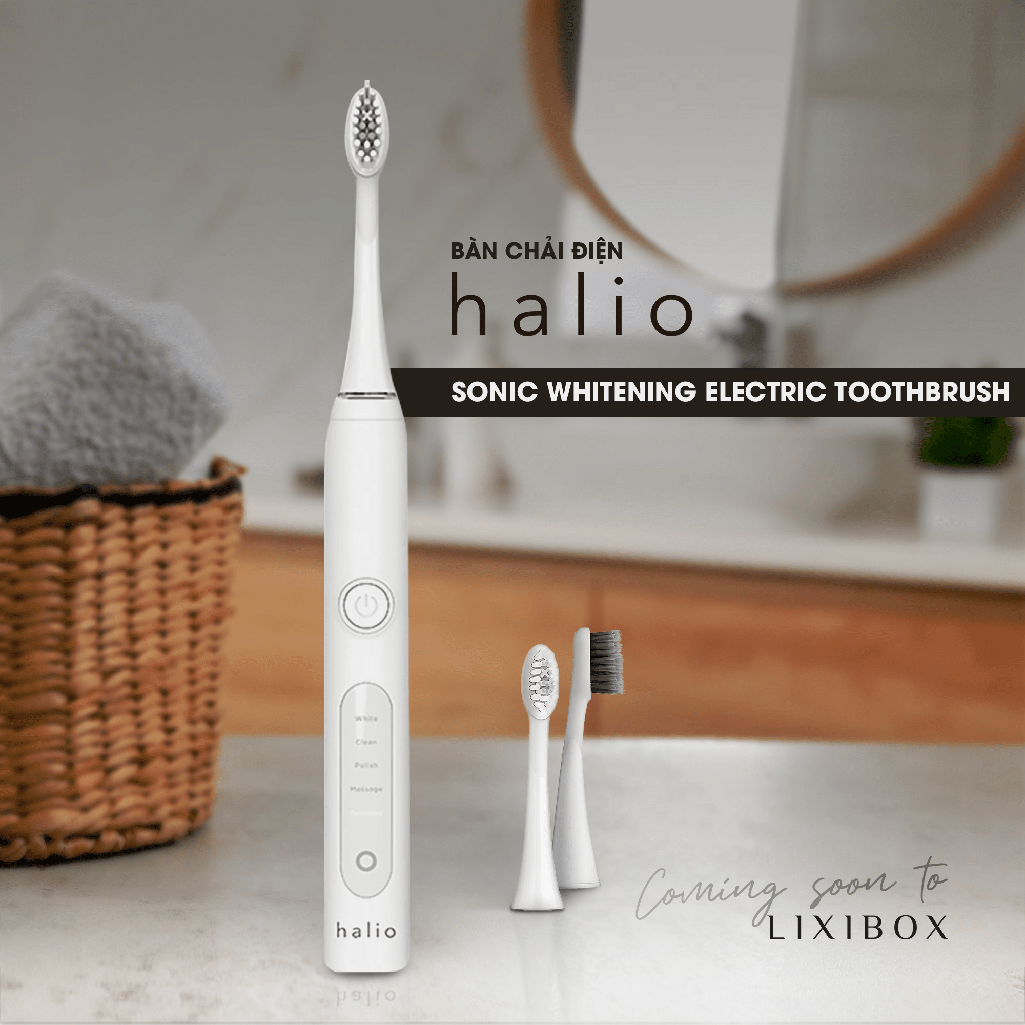 Bàn chải điện Halio Sonic PRO giúp chăm sóc răng miệng hiệu quả, mang lại hàm răng trắng sáng. Sản phẩm lý tưởng cho những ai muốn có nụ cười tự tin. Xem thêm về chức năng và lợi ích của sản phẩm trong bài viết.