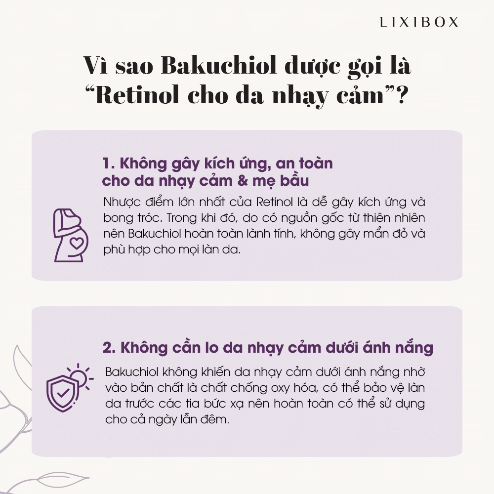 Bài viết khám phá Bakuchiol, hoạt chất an toàn cho da nhạy cảm, được gọi là "Retinol cho da nhạy cảm" với các công dụng trị mụn và chống lão hóa mạnh mẽ, không gây kích ứng.