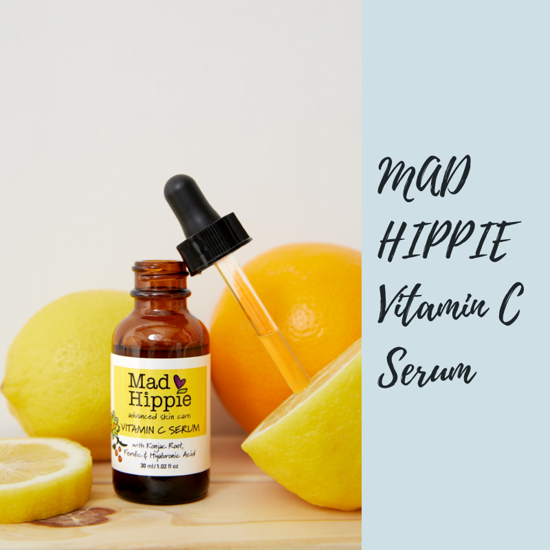 Serum Vitamin C Mad Hippie với thành phần như chiết xuất củ konjac, Vitamin E, và Hyaluronic Acid giúp cải thiện làn da thô ráp, mang lại sự căng mướt chỉ sau 2 tuần sử dụng.