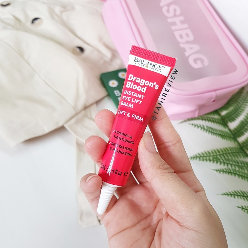Kem dưỡng mắt Dragon’s Blood Instant Eye Lift Balm Balance, hiệu quả giảm thâm, xoá nhăn rõ rệt, với giá hợp lý dưới 100k, cải thiện độ sáng và săn chắc cho vùng da quanh mắt.