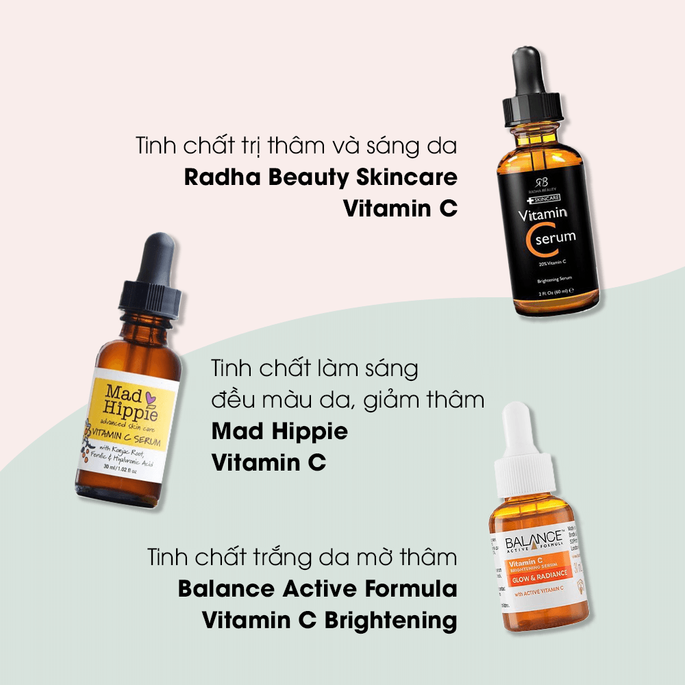 5 bí kíp dưỡng ẩm và chăm sóc da để ngừa mụn khi đeo khẩu trang mùa dịch Covid-19. Sản phẩm Radha Beauty, Mad Hippie và Balance Active Formula giúp cải thiện tình trạng da.