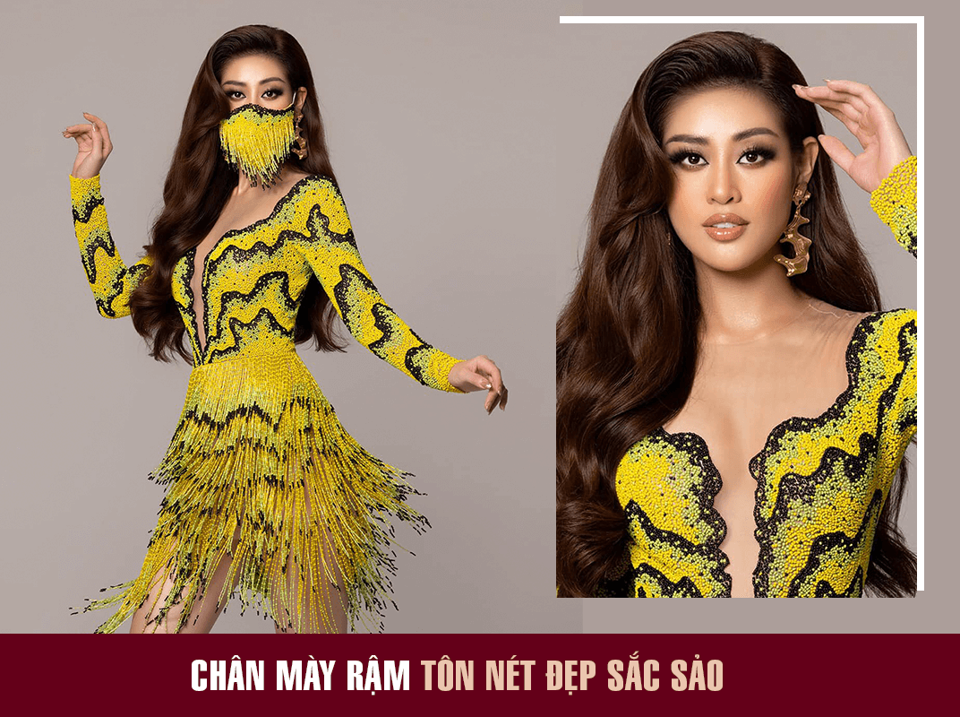 Khánh Vân thể hiện phong cách rực rỡ với trang phục màu vàng độc đáo tại Miss Universe 2020, nhấn mạnh vẻ đẹp tự tin và quyến rũ, thu hút giới trẻ với 3 mẹo makeup, bao gồm cả sử dụng lustre lipstick, giúp nổi bật trong Top 21 và Top 10, truyền cảm hứng tại Việt Nam và Mexico.