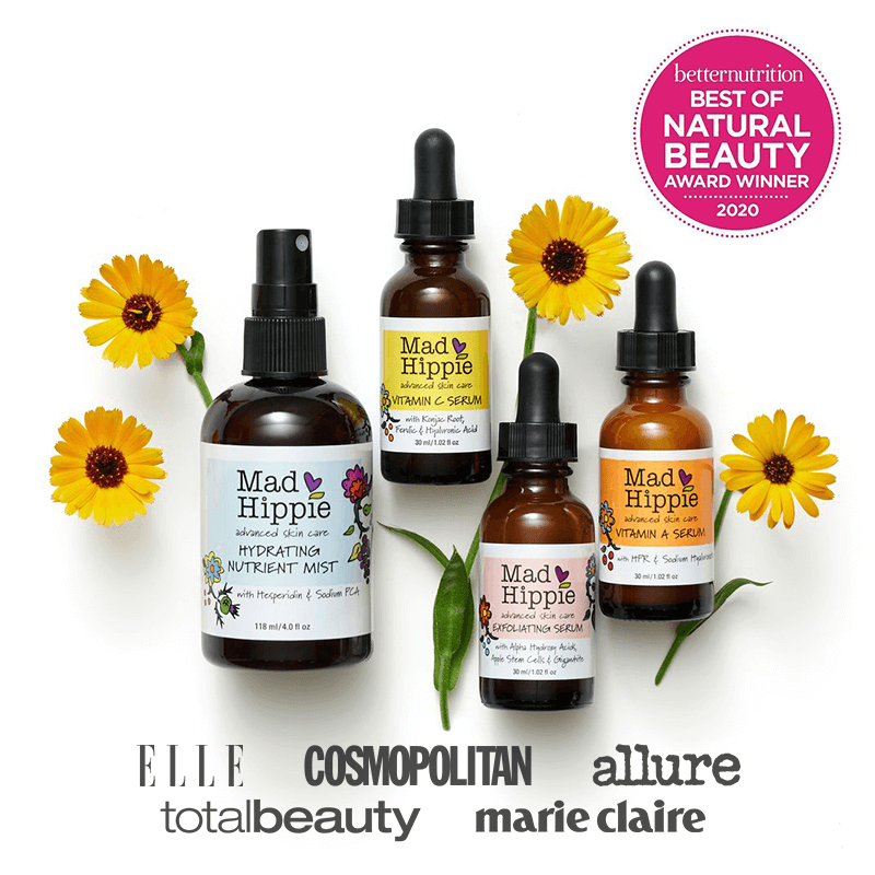 Sản phẩm chăm sóc da của Mad Hippie bao gồm Xịt Dưỡng Ẩm và các serum vitamin C, giúp nuôi dưỡng và bảo vệ làn da với thành phần thiên nhiên. Thương hiệu Indie nổi tiếng với tiêu chí an toàn và chất lượng hàng đầu.