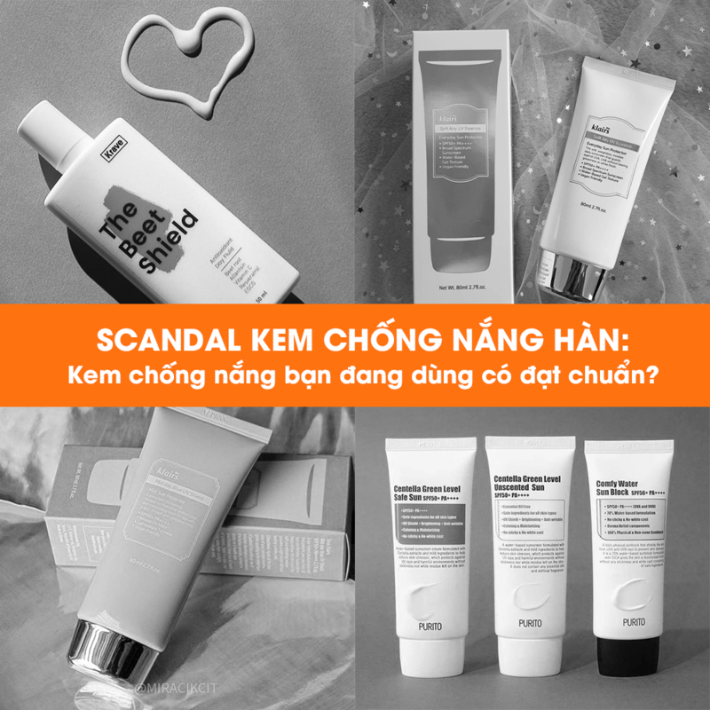 Từ những scandal về kem chống nắng Hàn Quốc gần đây, bài viết cung cấp hướng dẫn chọn kem chống nắng chất lượng, giúp bạn hiểu rõ và tránh những sản phẩm không đạt tiêu chuẩn. Khám phá ngay cùng Lixibox để có lựa chọn phù hợp cho làn da!
