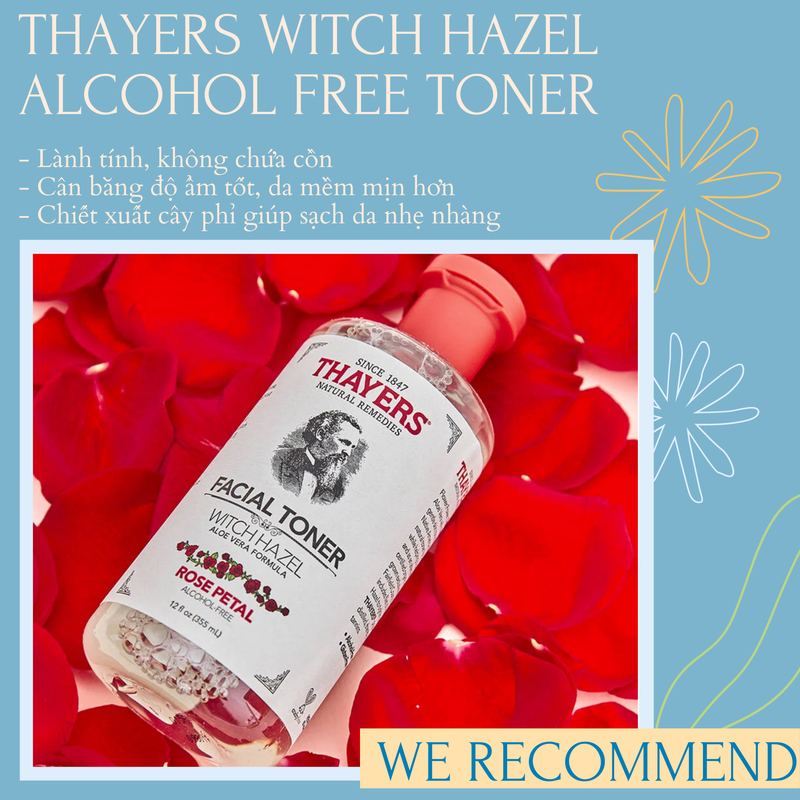 Thayers Witch Hazel Toner là sản phẩm chăm sóc da dầu không chứa cồn, giúp cân bằng độ ẩm, làm sạch da nhẹ nhàng và ngăn ngừa mụn cho làn da dầu hiệu quả.