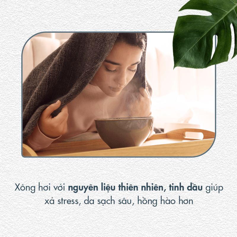 Xông hơi với nguyên liệu thiên nhiên, tinh dầu giúp xả stress, da sạch sâu, hồng hào hơn. Duy trì chăm sóc da tại nhà hiệu quả với các sản phẩm như máy rửa mặt Halio, Mad Hippie, Halio Sensitive, Halio Ion Hot & Cool. Tận hưởng góc làm đẹp mùa Covid.