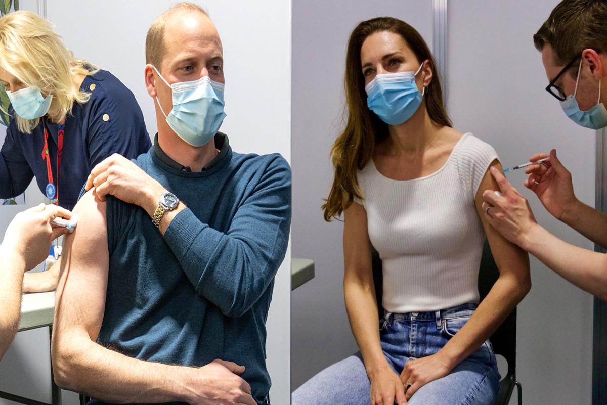 Công nương Kate Middleton xuất hiện với phong cách thời trang hoàng gia, mặc áo tối giản khi đi tiêm vaccine. Trang điểm tự nhiên, cô khẳng định nhan sắc nổi bật giữa nghi vấn thương hiệu bị tẩy chay tại Việt Nam.