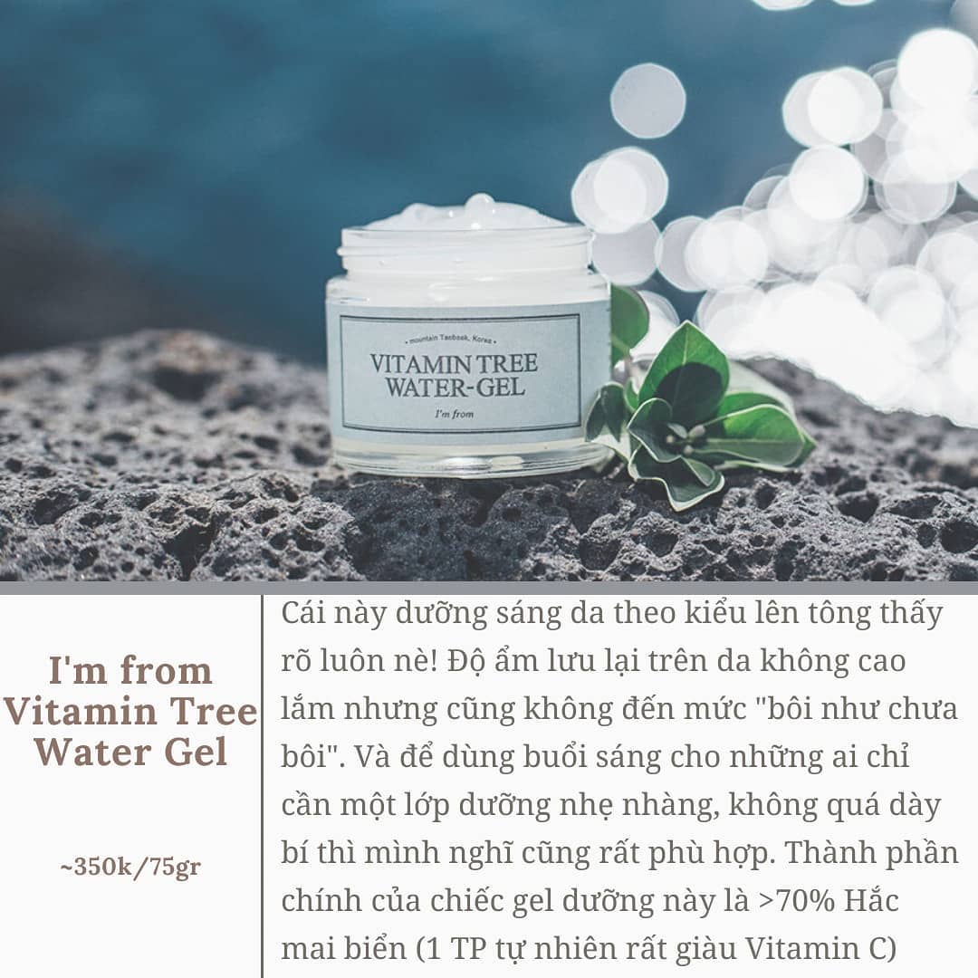 Review Gel dưỡng ẩm mùa hè, chọn gel Vitamin Tree Water Gel cho da nhẹ và ẩm, phù hợp với mọi loại da. Khám phá tính năng cấp ẩm tốt cho da khô và sự tươi mát của sản phẩm này. #reviewmypham #dưỡngẩm #theauragins.