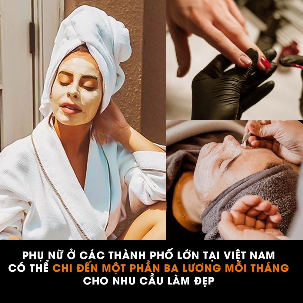 Đội ngũ phụ nữ đang chăm sóc bản thân với các liệu pháp làm đẹp. Bài viết nêu ra mẹo dưỡng da tiết kiệm và cách mua sắm thông minh trong mùa dịch, khi phụ nữ cần tiết kiệm chi phí mà vẫn duy trì nhan sắc.