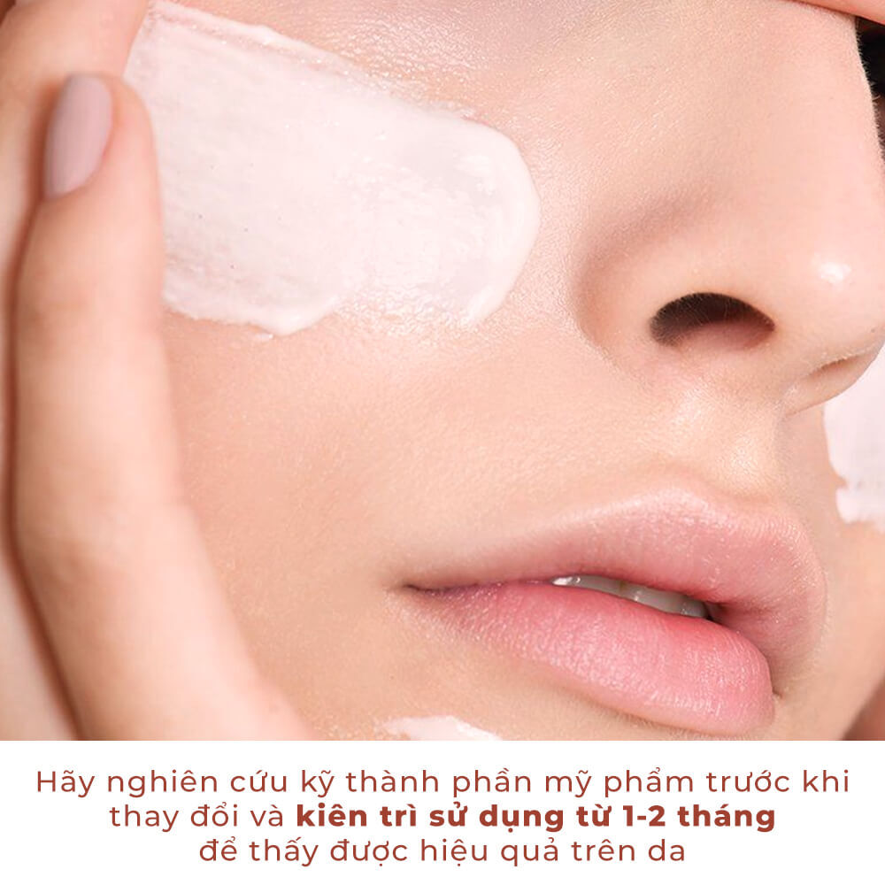 Da khoẻ bỗng khô rát, ửng đỏ do những sai lầm trong chăm sóc da mà thường được coi là vô hại. Nên nghiên cứu kỹ thành phần mỹ phẩm để tránh da bị dị ứng và đạt hiệu quả tốt nhất.