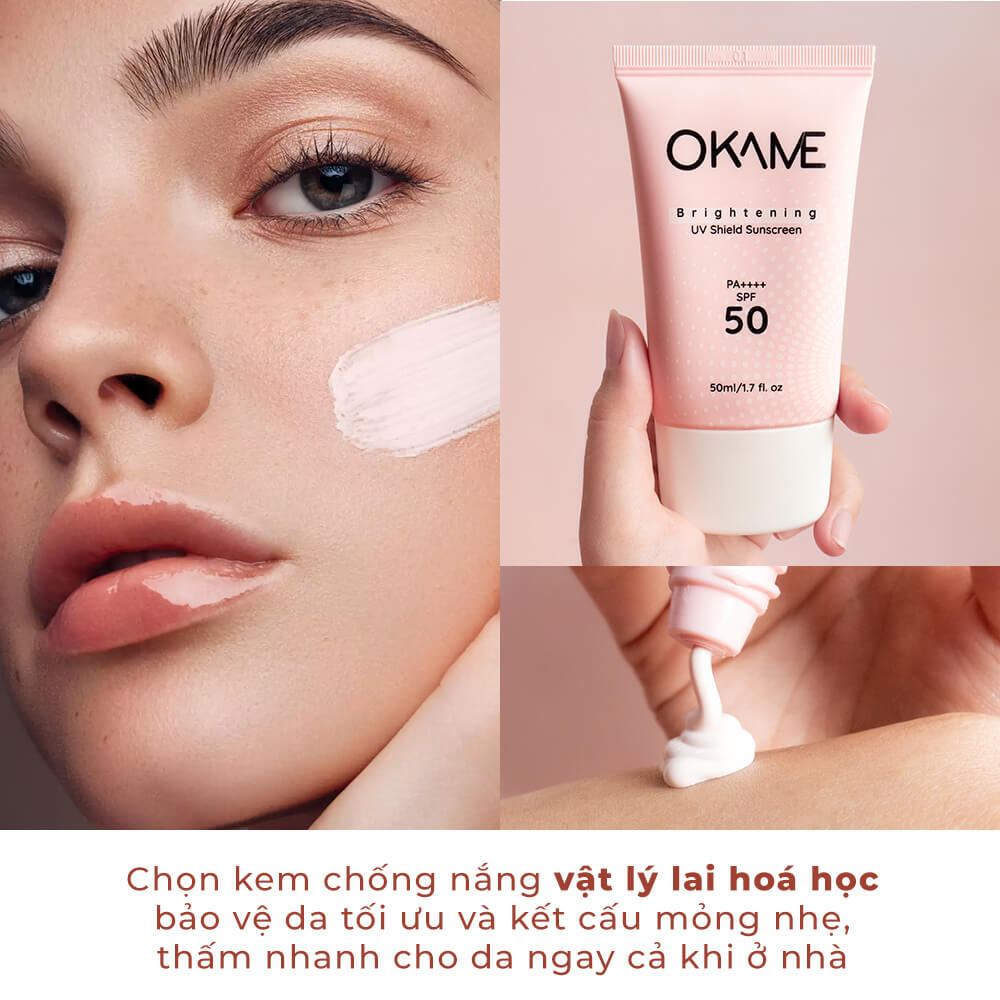 Da khỏe bỗng khô rát, ửng đỏ do sai lầm trong chăm sóc. Hóa sản phẩm chống nắng vật lý lai hóa học giúp bảo vệ và phục hồi da nhanh chóng, phù hợp cho mọi làn da.