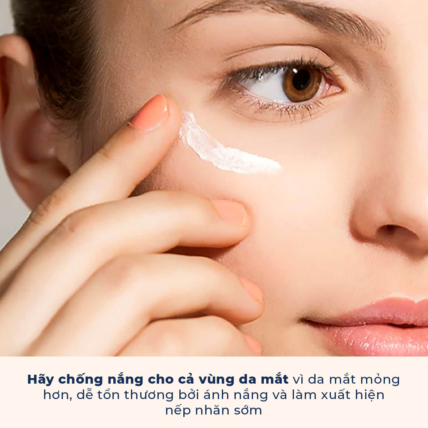 chống nắng cho vùng mắt