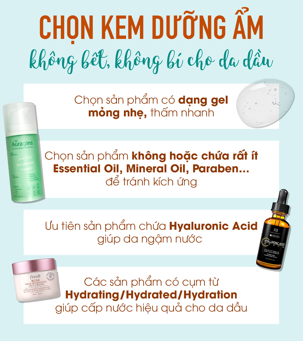 Hướng dẫn chăm sóc da vào hè với bài viết "Chẳng phải thời tiết, chính 3 sai lầm này khiến da tiết nhiều dầu hơn vào ngày hè". Bài viết tập trung vào những vấn đề về da dầu dễ bị mụn, nguyên nhân da đổ dầu, và các lưu ý khi chọn kem dưỡng ẩm đúng cách từ skincare Lixibox.