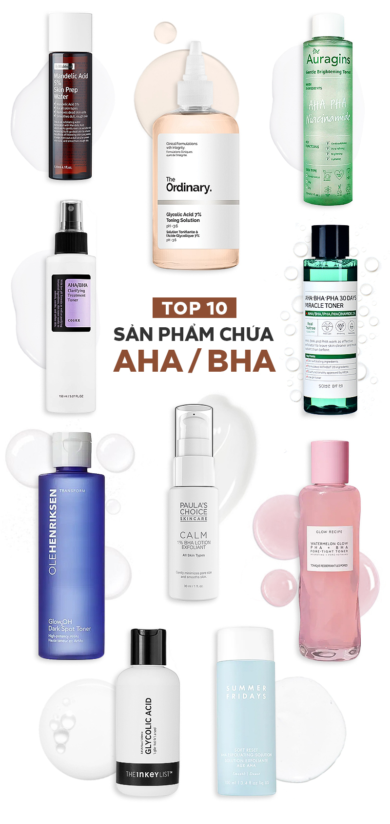 Khám phá 10 sản phẩm AHA/BHA hàng đầu giúp loại bỏ mụn thâm hiệu quả. Bãi bỏ những vết thâm đáng ghét với mẹo đơn giản, tiết kiệm chi phí hãy cùng Lixibox tìm hiểu nhé!