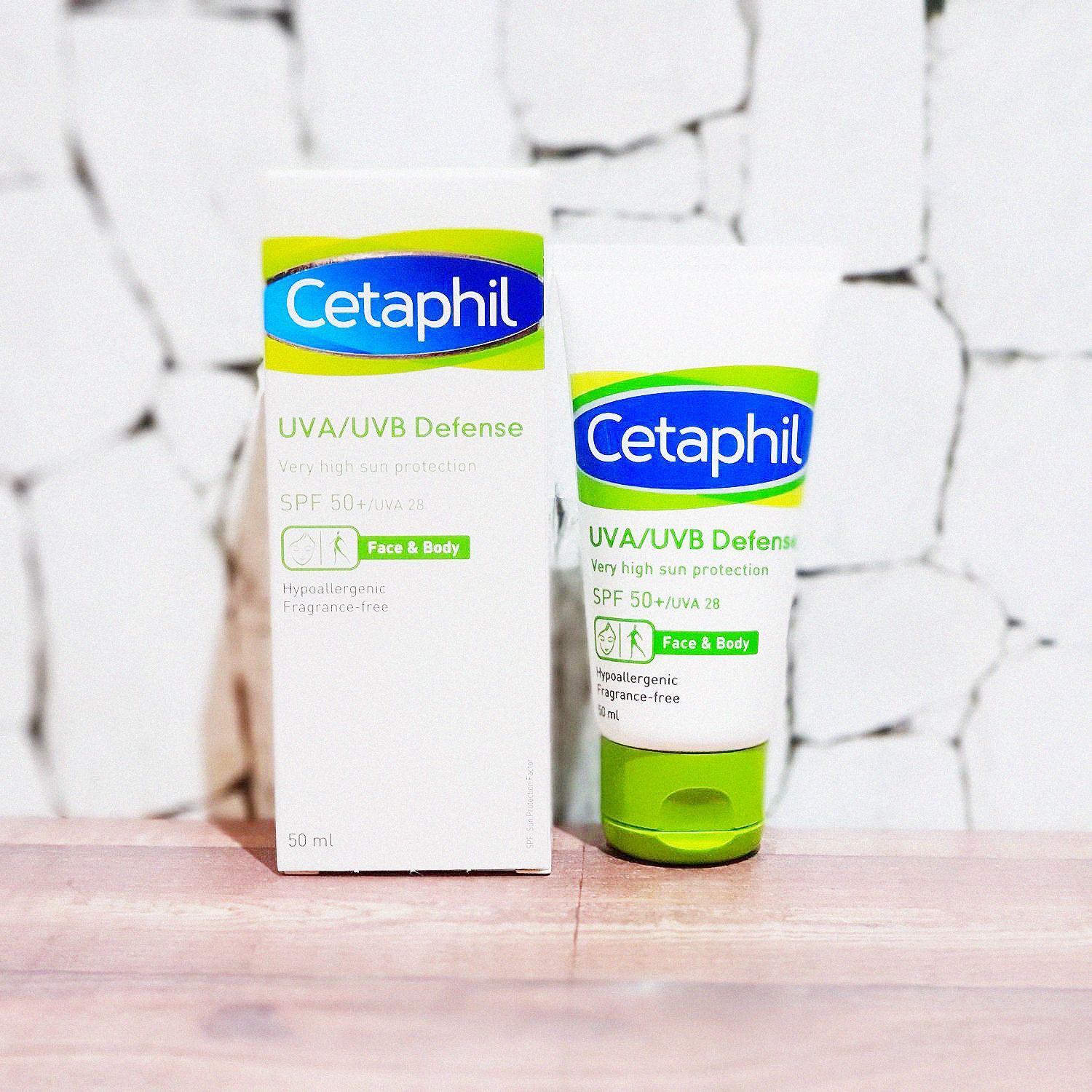 Kem chống nắng Cetaphil, loại kem chống vật lý lai hóa học, với khả năng chống nắng cao SPF 50+ UVA 28, thích hợp cho cả mặt và cơ thể. Câu chuyện thú vị về trải nghiệm mua kem chống nắng khi đi biển.