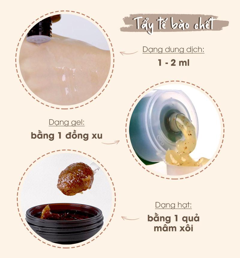 Bài viết về liều lượng mỹ phẩm nên dùng khi skincare để đạt hiệu quả tốt nhất. Hướng dẫn cụ thể cho từng dạng mỹ phẩm: dạng dung dịch 1-2 ml, dạng gel bằng 1 đồng xu, và dạng hạt bằng 1 quả mận xói.