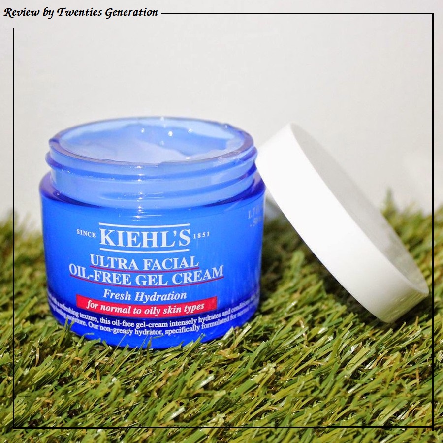 Kiehl’s Ultra Facial Oil-Free Gel Cream giúp kiểm soát bã nhờn cho da dầu. Mô tả trải nghiệm đầu tiên và lý do chuyển sang sản phẩm khác trong bài review chi tiết về kem dưỡng kiehl's, dòng kem dưỡng cho da dầu.