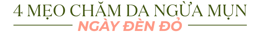 "Bỏ túi" những mẹo chăm da ngày "đèn đỏ" để mụn không "có cửa" ghé thăm. Cùng khám phá 4 mẹo chăm sóc da mụn hiệu quả, giúp bạn chăm sóc da tốt hơn và ngăn ngừa mụn trong những ngày "rụng dâu".