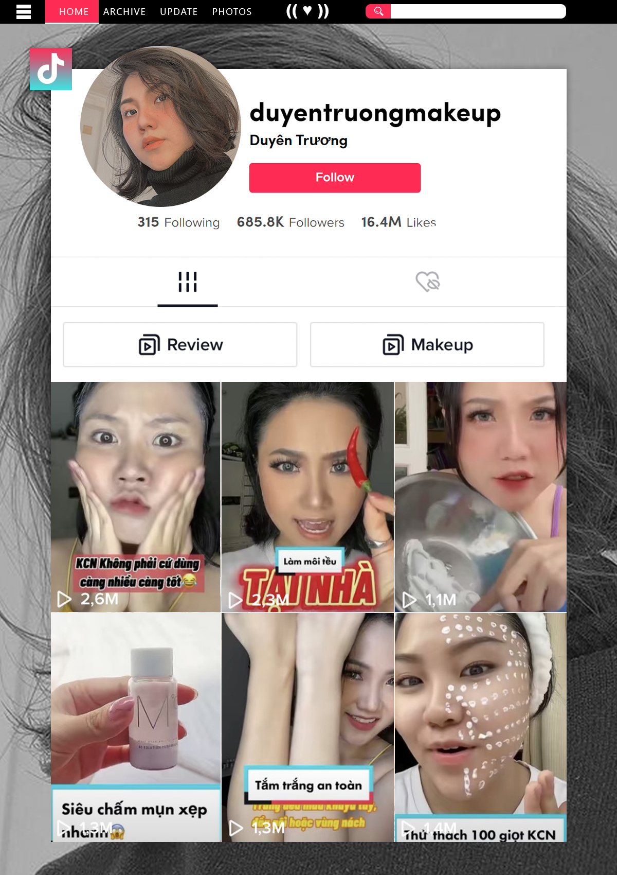 Duyên Trương, beauty tiktoker nổi bật, cùng những video hướng dẫn làm đẹp, chia sẻ mẹo chăm sóc da và makeup trong mùa dịch. Khám phá 5 beauty tiktoker triệu view như Quỳnh Nhi Trần, Yul Daily, Yên Đan, và Foxie để nâng tầm nhan sắc.
