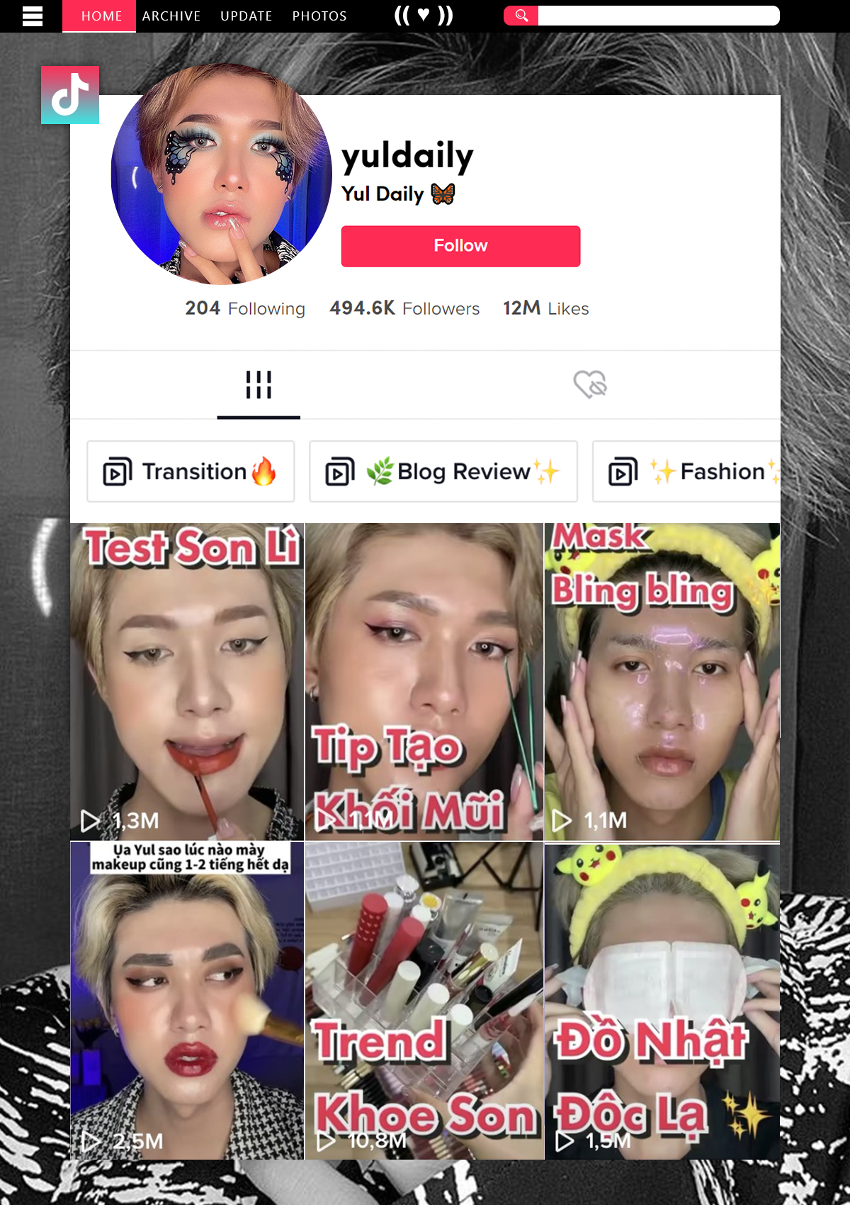 Bài viết "Học làm đẹp online" mùa dịch giới thiệu Top 5 Beauty Tiktoker triệu view: Quỳnh Nhi Trần, Yul Daily, Duyên Trương, Yên Đan, Foxie. Khám phá các mẹo makeup đơn giản và kiến thức chăm sóc da từ các kênh Tiktok thú vị trong mùa giãn cách.
