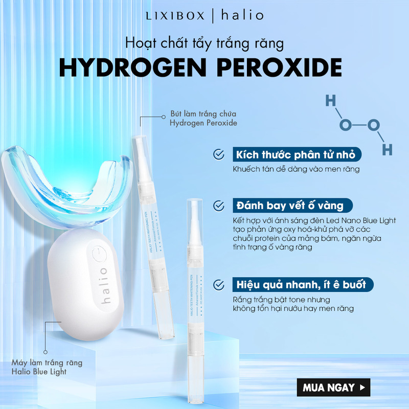 May lam trang rang Halio