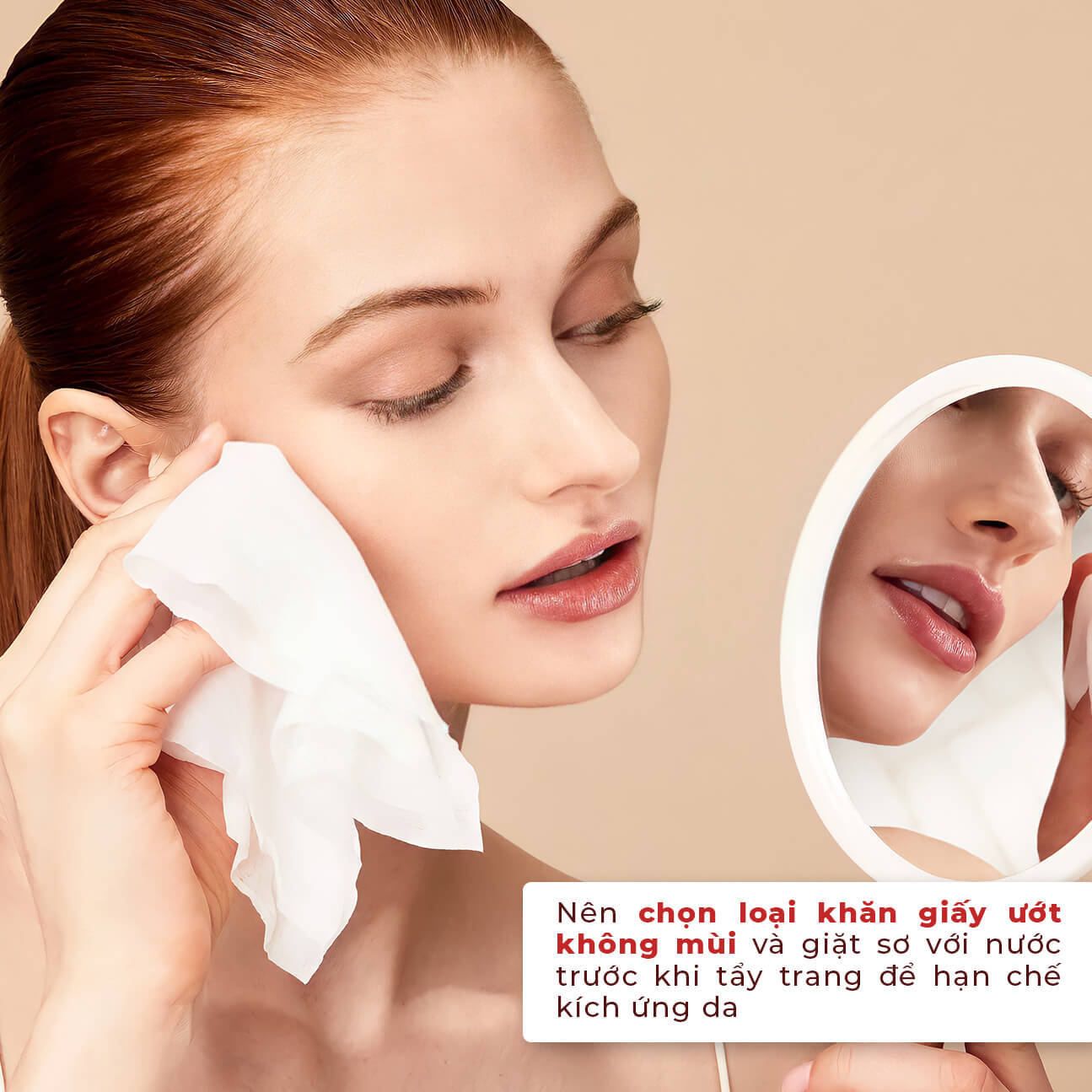 Bài viết hướng dẫn cách đối phó khi hết bông tẩy trang, gợi ý những sản phẩm thay thế hiệu quả. Nên chọn loại khăn giấy ướt không mùi để hạn chế kích ứng da và giữ vệ sinh trong quy trình chăm sóc da.