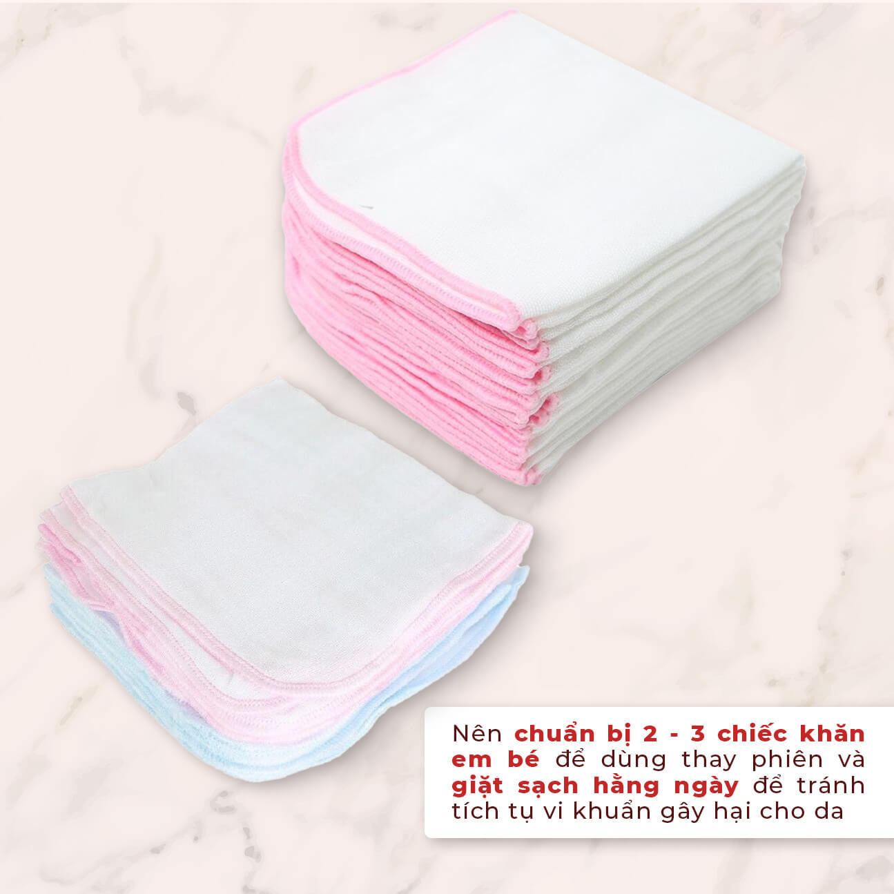 Gợi ý sử dụng 2-3 chiếc khăn em bé thay thế bông tẩy trang để giữ vệ sinh cho da, tránh tích tụ vi khuẩn. Bài viết cung cấp bí quyết dưỡng da và sản phẩm thay thế bông tẩy trang hiệu quả.