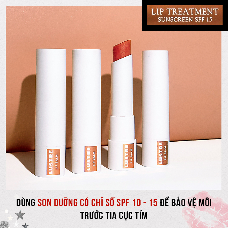 Bí quyết làm đẹp cho đôi môi căng mộng như quả cherry với son dưỡng LUSTRE. Tìm hiểu cách dùng sản phẩm chống nắng SPF 10 - 15 để bảo vệ và dưỡng ẩm cho môi, giúp bạn luôn tự tin và quyến rũ.