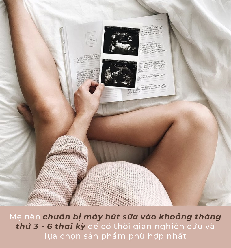 Mẹ nên chuẩn bị máy hút sữa vào khoảng tháng thứ 3 - 6 thai kỳ để có thời gian nghiên cứu và lựa chọn sản phẩm phù hợp nhất. Khám phá các lợi ích của máy hút sữa cho mẹ và bé, và biết khi nào mua máy hút sữa là hợp lý.
