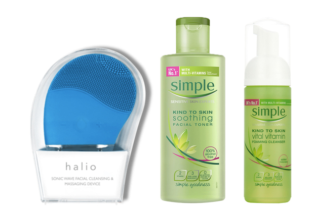 Simple skincare box for Mom (Sky Blue)