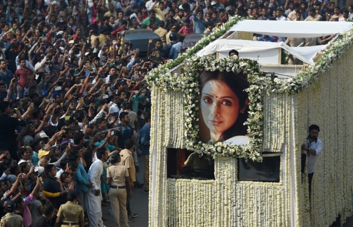 ENTERTAINMENT-FILM-INDIA-BOLLYWOOD-SRIDEVI