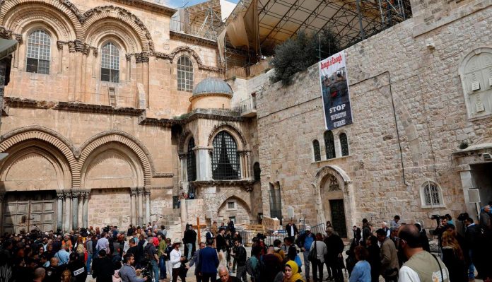 ISRAEL-PALESTINIAN-CONFLICT-JERUSALEM-RELIGION-CHRISTIANITY