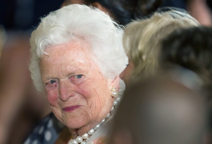 Former US first lady Barbara Bush dies at age 92
