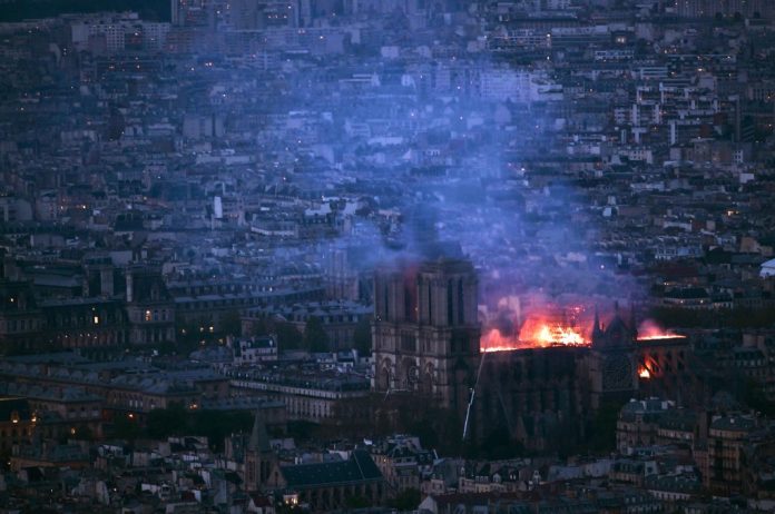 FRANCE-FIRE-NOTRE DAME