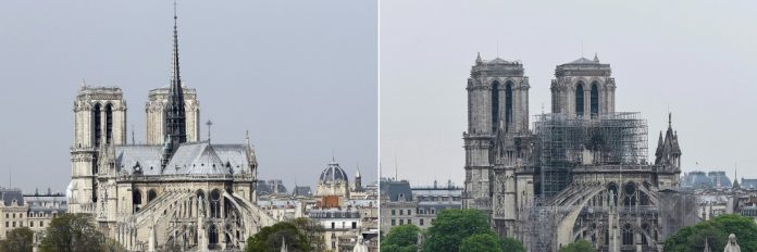COMBO-FRANCE-CULTURE-MONUMENT-HERITAGE-FIRE-NOTRE-DAME