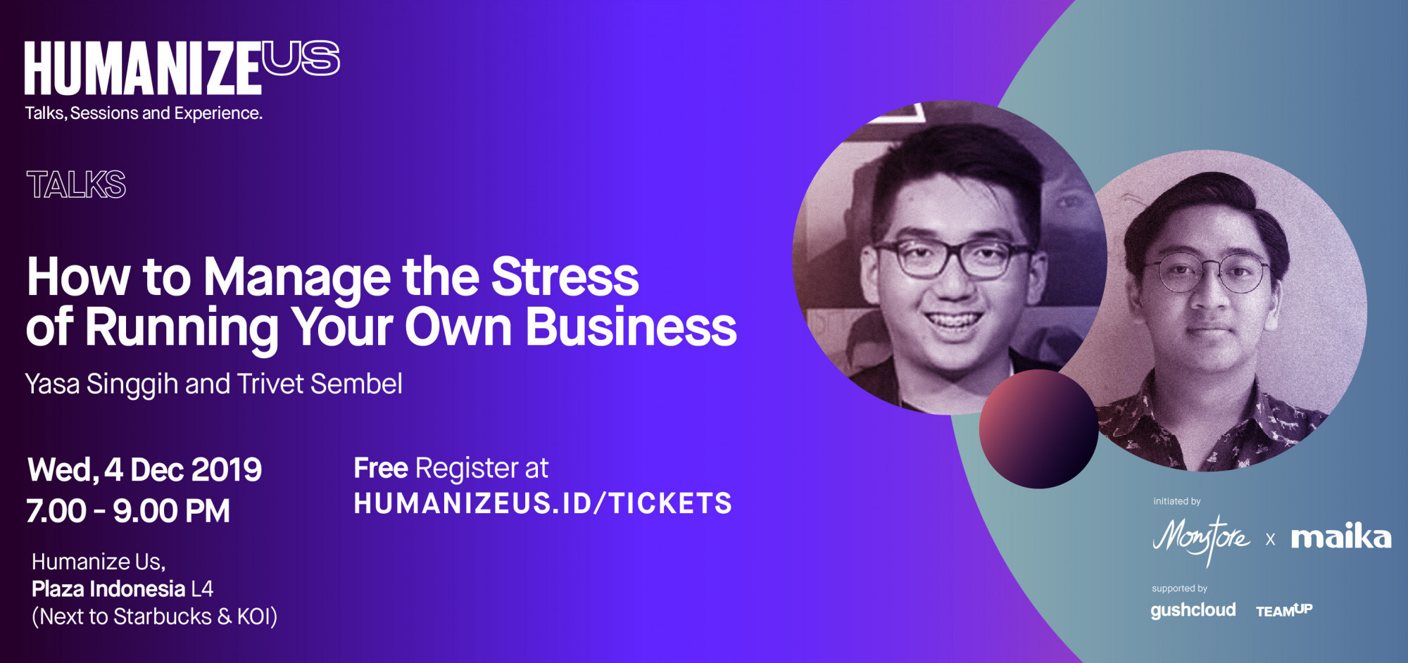 How to Manage the Stress of Running Your Own Business w/ Yasa Singgih