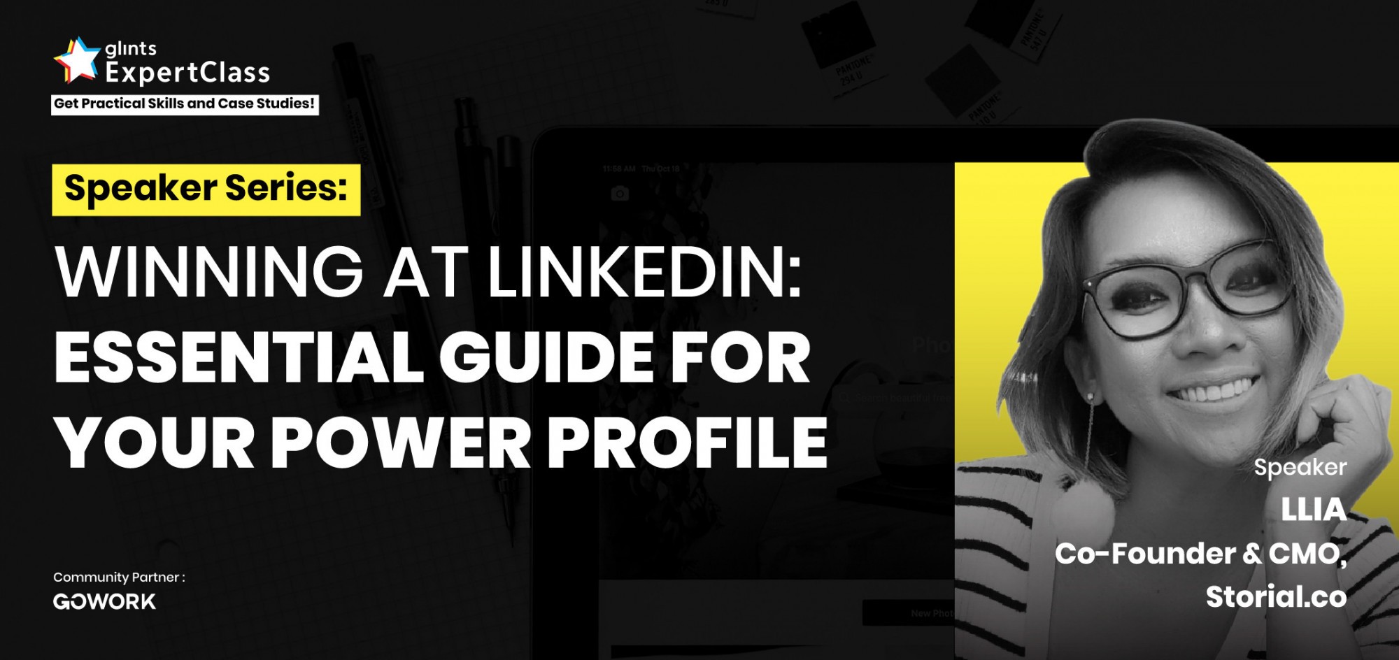 poster profile linkedin