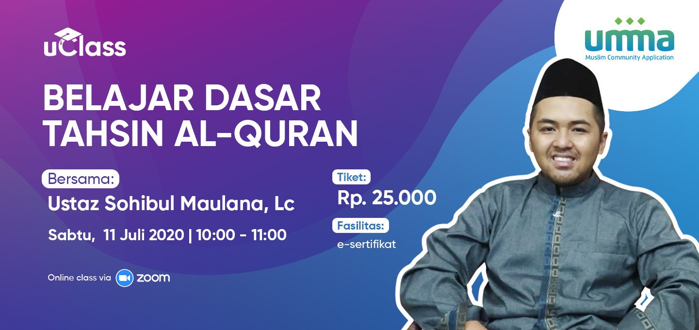 uClass: Belajar Dasar Tahsin Al-Quran