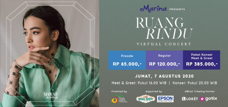 Konser Ruang Rindu Mawar De Jongh