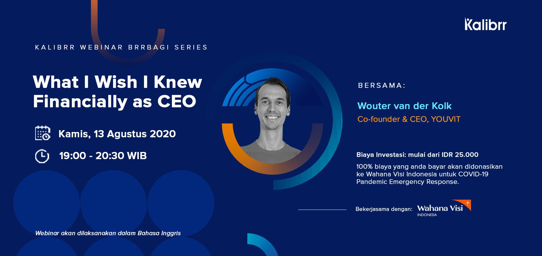 poster webinar kalibrr berbabgi CEO